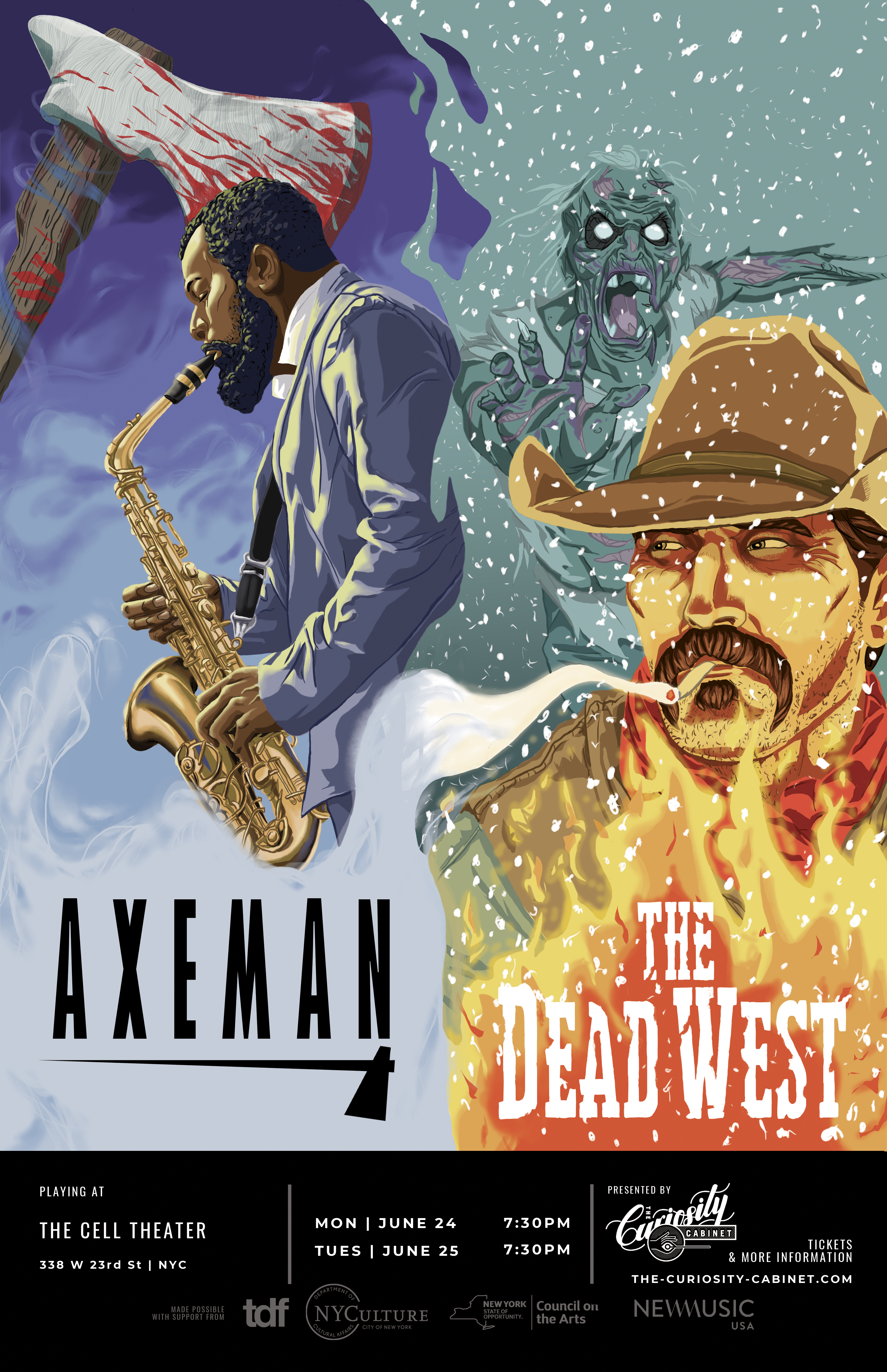 Axeman & Dead West: In the Throes of Death event image