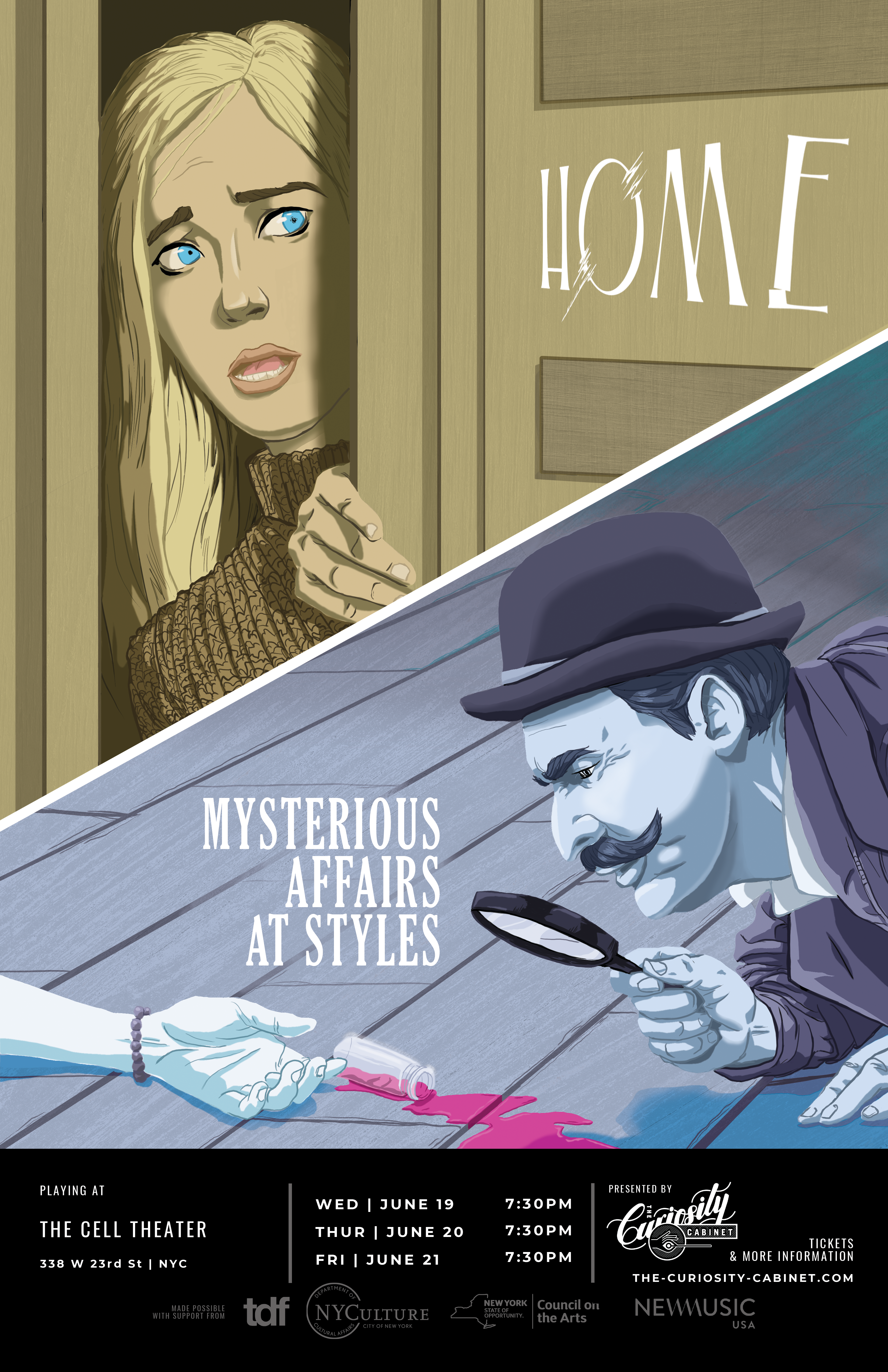 Home & Mysterious Affair at Styles: In the Throes of Death event image