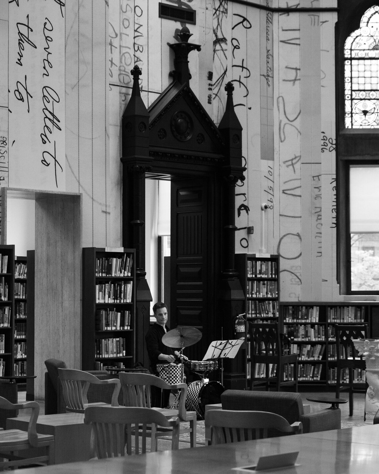 The Strange Library performance image